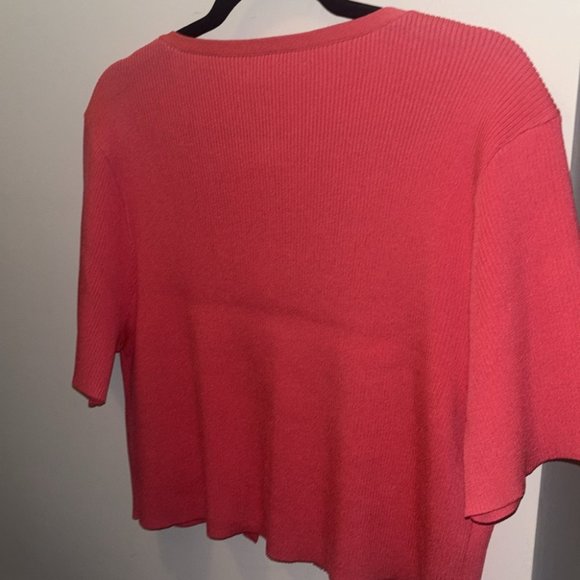 OAK+FORT CROPPED OPEN FRONT CARDIGAN NWT - Picture 8 of 8